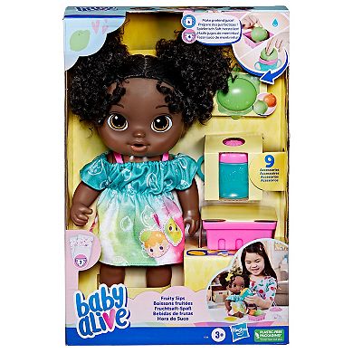 Baby Alive Lime Fruity Sips Doll