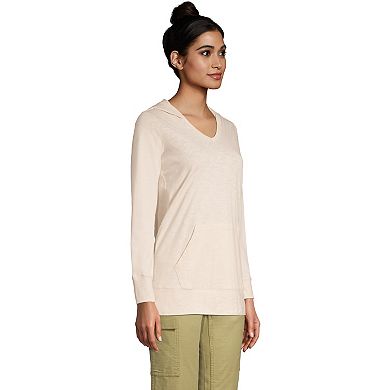 Women's Lands' End Hooded Tunic Top