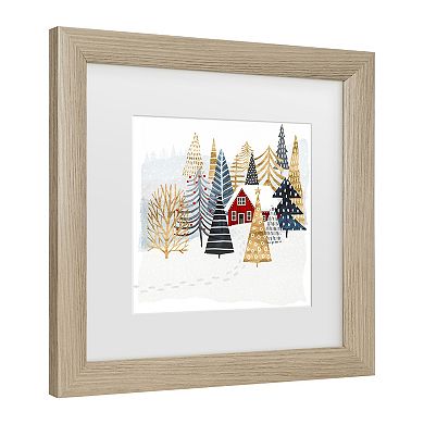 Christmas Chalet I Framed Wall Art