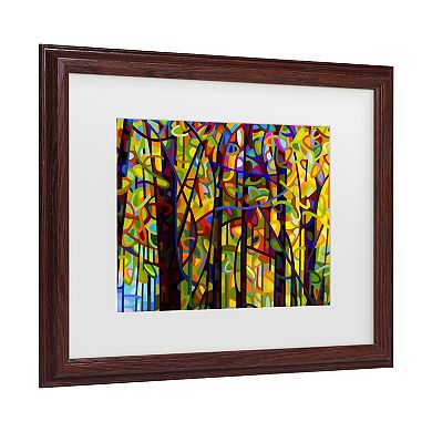 Standing Room Only Tree Framed Wall Art