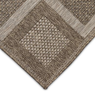 Liora Manne Orly Squares Indoor Outdoor Rug