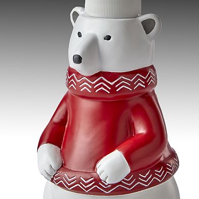 Vern Yip by SKL Home Polar Cove Red Soap Dispenser