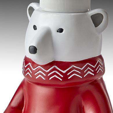 Vern Yip by SKL Home Polar Cove Red Soap Dispenser