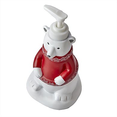 Vern Yip by SKL Home Polar Cove Red Soap Dispenser