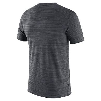 Men's Nike Black Alabama Crimson Tide Game Day Sideline Velocity Performance T-Shirt