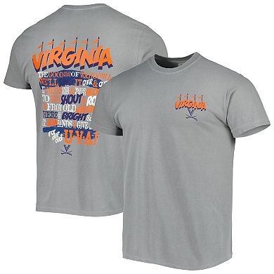 Men's Gray Virginia Cavaliers Hyperlocal T-Shirt