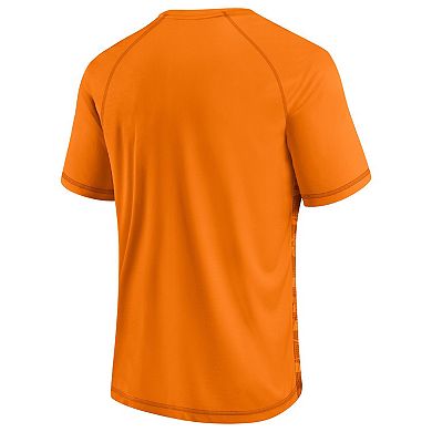 Men's Fanatics Branded Tennessee Orange Tennessee Volunteers Arch Outline Raglan T-Shirt