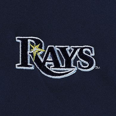 Men's Dunbrooke Navy/Heather Gray Tampa Bay Rays Alpha Full-Zip Jacket