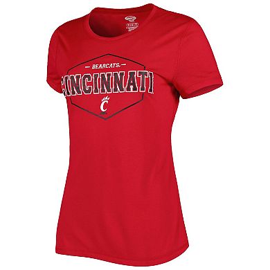 Women's Concepts Sport Red/Black Cincinnati Bearcats Badge T-Shirt & Flannel Pants Sleep Set