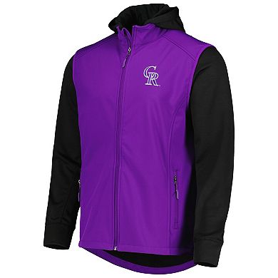 Men's Dunbrooke Purple/Black Colorado Rockies Alpha Full-Zip Jacket