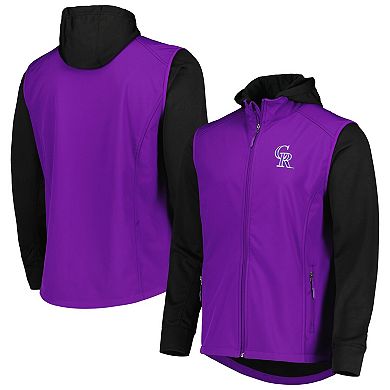 Men's Dunbrooke Purple/Black Colorado Rockies Alpha Full-Zip Jacket