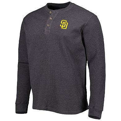 Men's Dunbrooke San Diego Padres Gray Maverick Long Sleeve T-Shirt