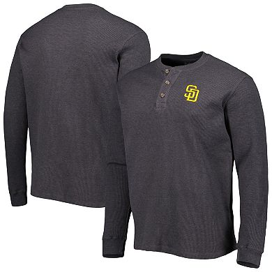 Men's Dunbrooke San Diego Padres Gray Maverick Long Sleeve T-Shirt