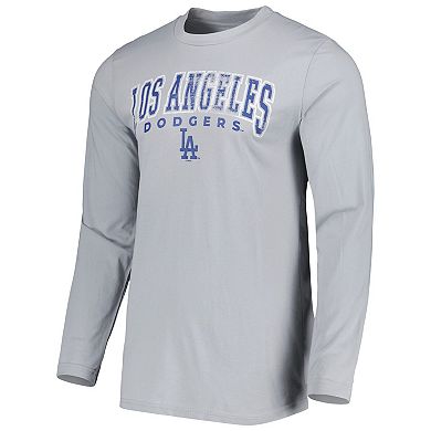 Men's Concepts Sport Royal Los Angeles Dodgers Breakthrough Long Sleeve Top & Pants Set