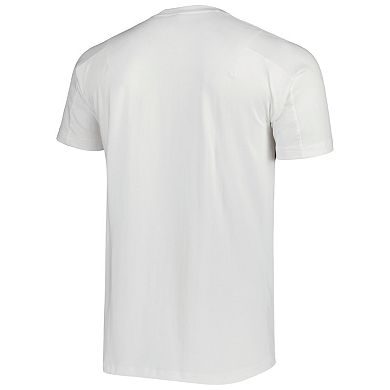 Men's adidas White Manchester United Raglan Travel T-Shirt