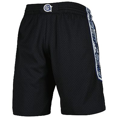 Men's Mitchell & Ness Black Georgetown Hoyas Authentic Shorts