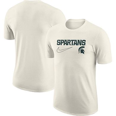 Men's Nike Natural Michigan State Spartans Swoosh Max90 T-Shirt