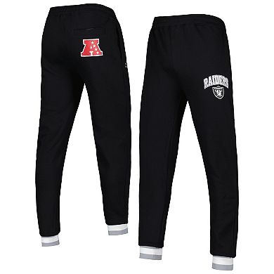 Men's Starter Black Las Vegas Raiders Blitz Fleece Jogger Pants