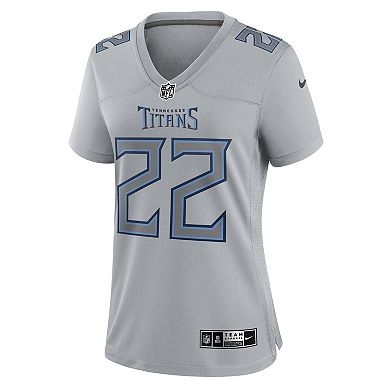 Women's Nike Derrick Henry Gray Tennessee Titans Atmosphere Fashion Game Jersey