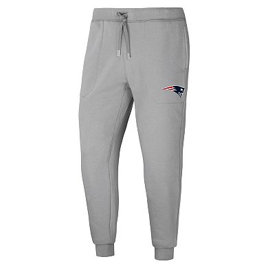 Men's NFL x Darius Rucker Collection by Fanatics Gray New England Patriots Fleece Jogger Pants
