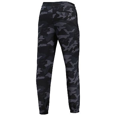 Men's New Era Black/Camo Toronto Raptors Tonal Joggers