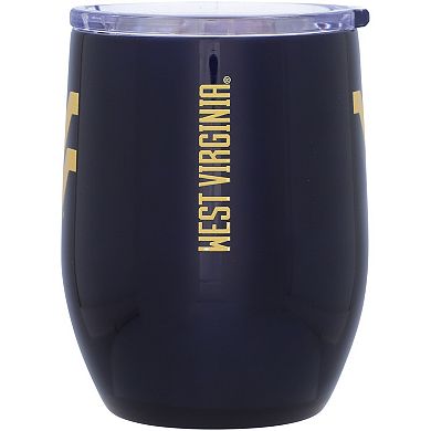 West Virginia Mountaineers 16oz. Gameday Stainless Curved Tumbler