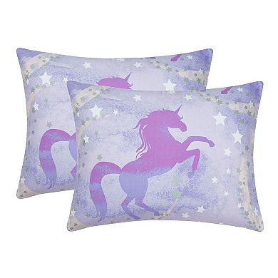 Kids' Starry Unicorn Comforter Set