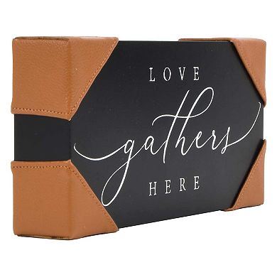 Sonoma Goods For Life® Love Gathers Here Caption Box