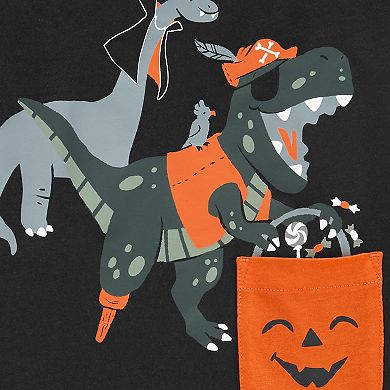 Baby Boy Carter's Halloween Trick-or-Treating Dinos Graphic Sweatshirt & Jogger Pants Set