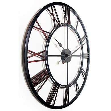 Infinity Instruments Fusion Round Wall Clock
