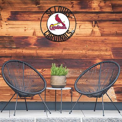 St. Louis Cardinals Wrought Iron Wall Art