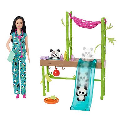 Barbie?? Doll Panda Care and Rescue??? Playset