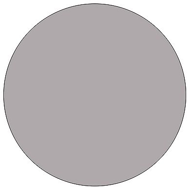 Emma and Oliver 48" Round Grey Thermal Laminate Preschool Activity Table
