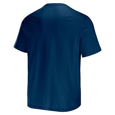 Men's NFL x Darius Rucker Collection by Fanatics Navy Chicago Bears Stripe T-Shirt