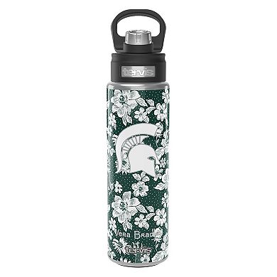 Vera Bradley x Tervis Michigan State Spartans 24oz. Wide Mouth Bottle with Deluxe Lid