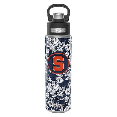 Vera Bradley x Tervis Syracuse Orange 24oz. Wide Mouth Bottle with Deluxe Lid