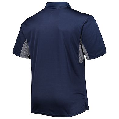 Men's Navy Denver Broncos Big & Tall Team Color Polo