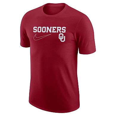 Men's Nike Crimson Oklahoma Sooners Swoosh Max90 T-Shirt