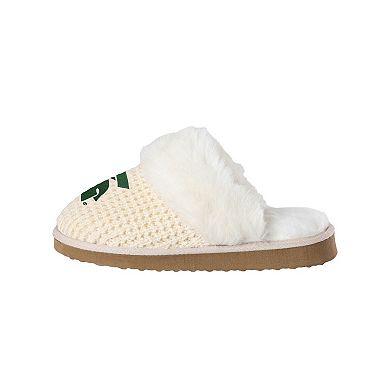 Women's FOCO Michigan State Spartans Open Back Slippers