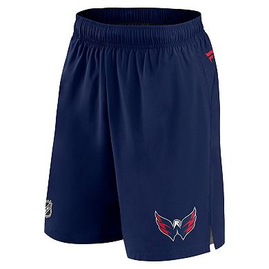 Men's Fanatics Branded Navy Washington Capitals Authentic Pro Rink Shorts