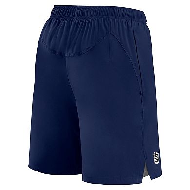 Men's Fanatics Branded Navy Washington Capitals Authentic Pro Rink Shorts