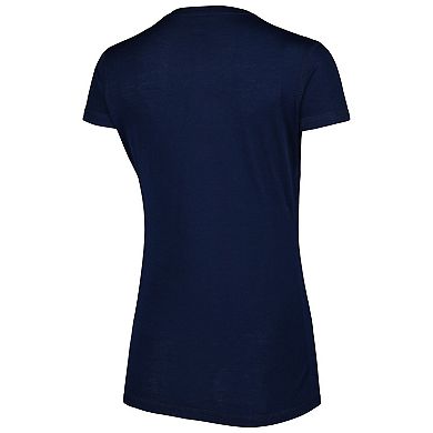Women's Concepts Sport Navy/Red Columbus Blue Jackets Badge T-Shirt & Pants Sleep Set