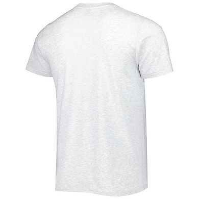 Men's Homage White Los Angeles Rams Hyper Local Tri-Blend T-Shirt