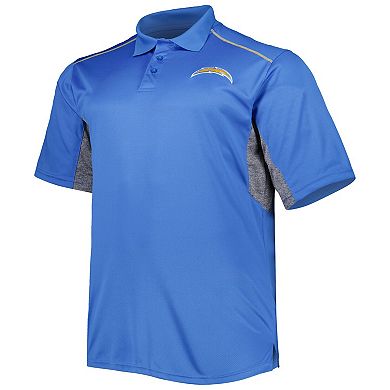 Men's Powder Blue Los Angeles Chargers Big & Tall Team Color Polo