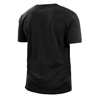 Men's New Era Black Las Vegas Raiders 2022 Sideline Ink Dye T-Shirt