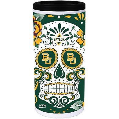 Baylor Bears Dia Stainless Steel 12oz. Slim Can Cooler