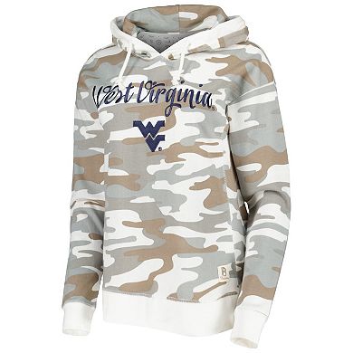 Women's Pressbox Camo West Virginia Mountaineers San Pablo Pullover Hoodie