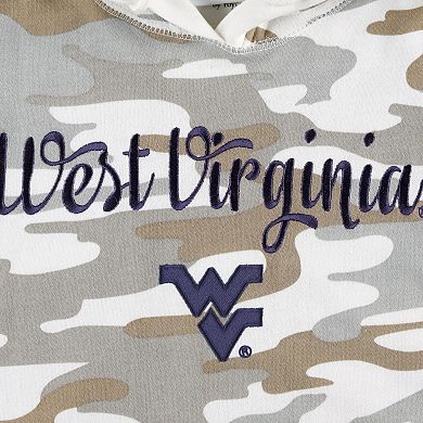 Women's Pressbox Camo West Virginia Mountaineers San Pablo Pullover Hoodie