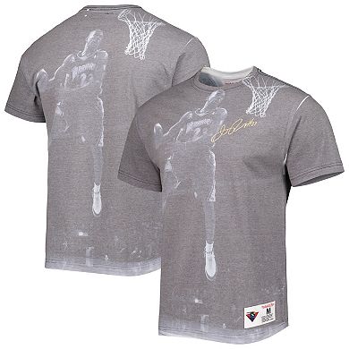Men's Mitchell & Ness Jason Richardson Heather Gray Golden State Warriors Above The Rim T-Shirt