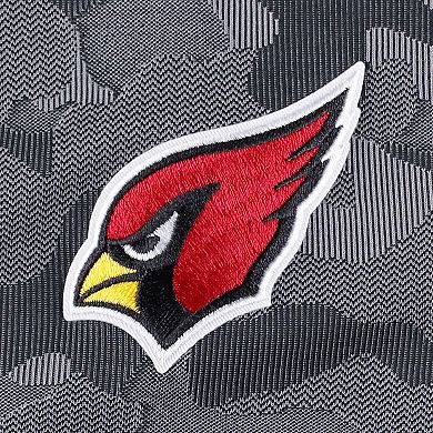Men's Antigua Black Arizona Cardinals Brigade Quarter-Zip Sweatshirt